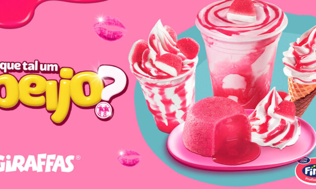 Giraffas e Fini trazem novas sobremesas com sabor Beijos