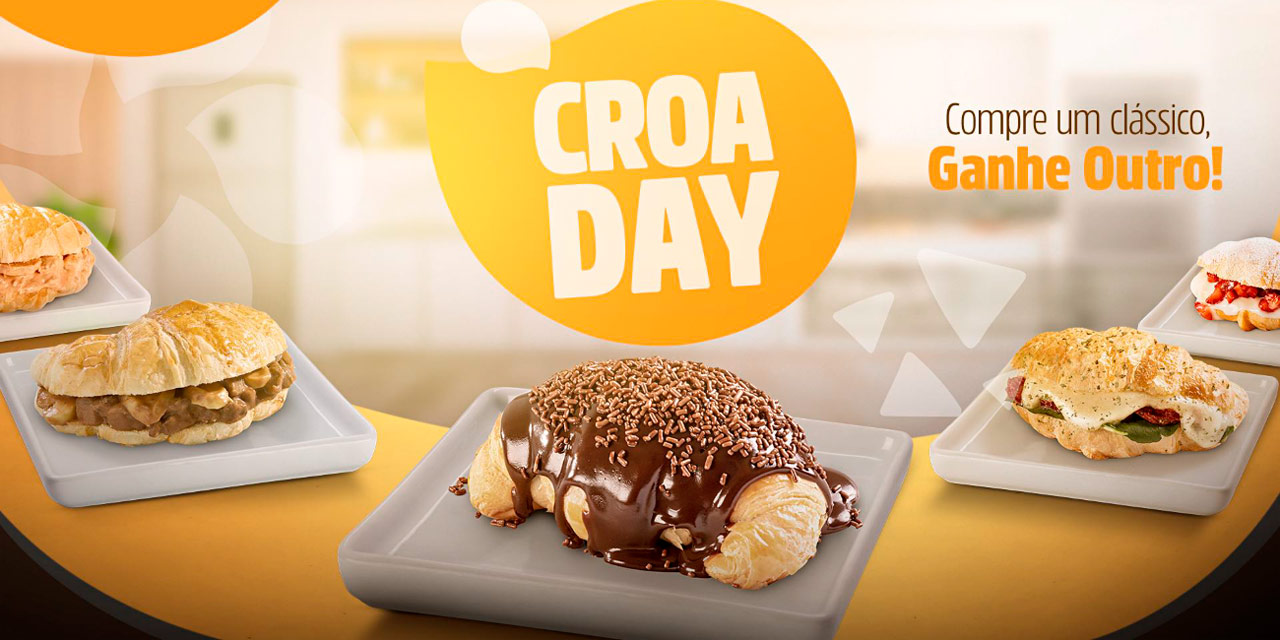 Croasonho celebra o Dia do Croissant com promoção especial