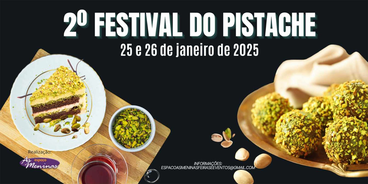 Festival do Pistache em São Paulo ocorre neste fim de semana