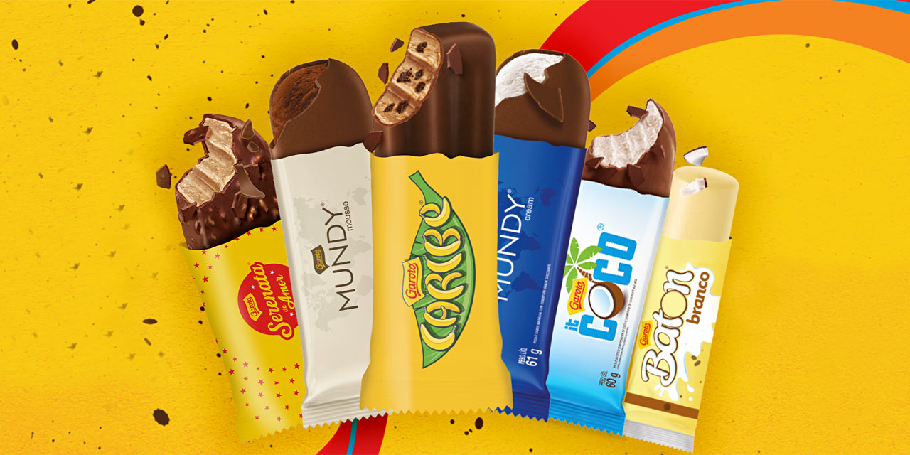 Froneri transforma nostalgia dos bombons Garoto em picolés