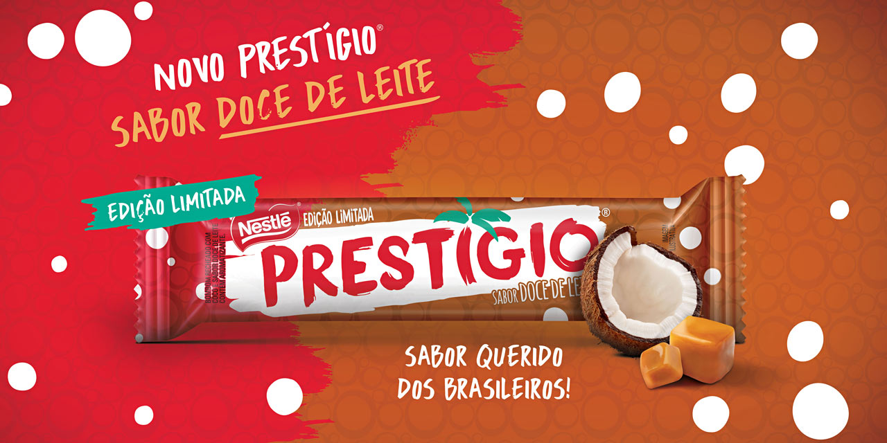 Prestígio sabor Doce de Leite é a nova aposta da Nestlé