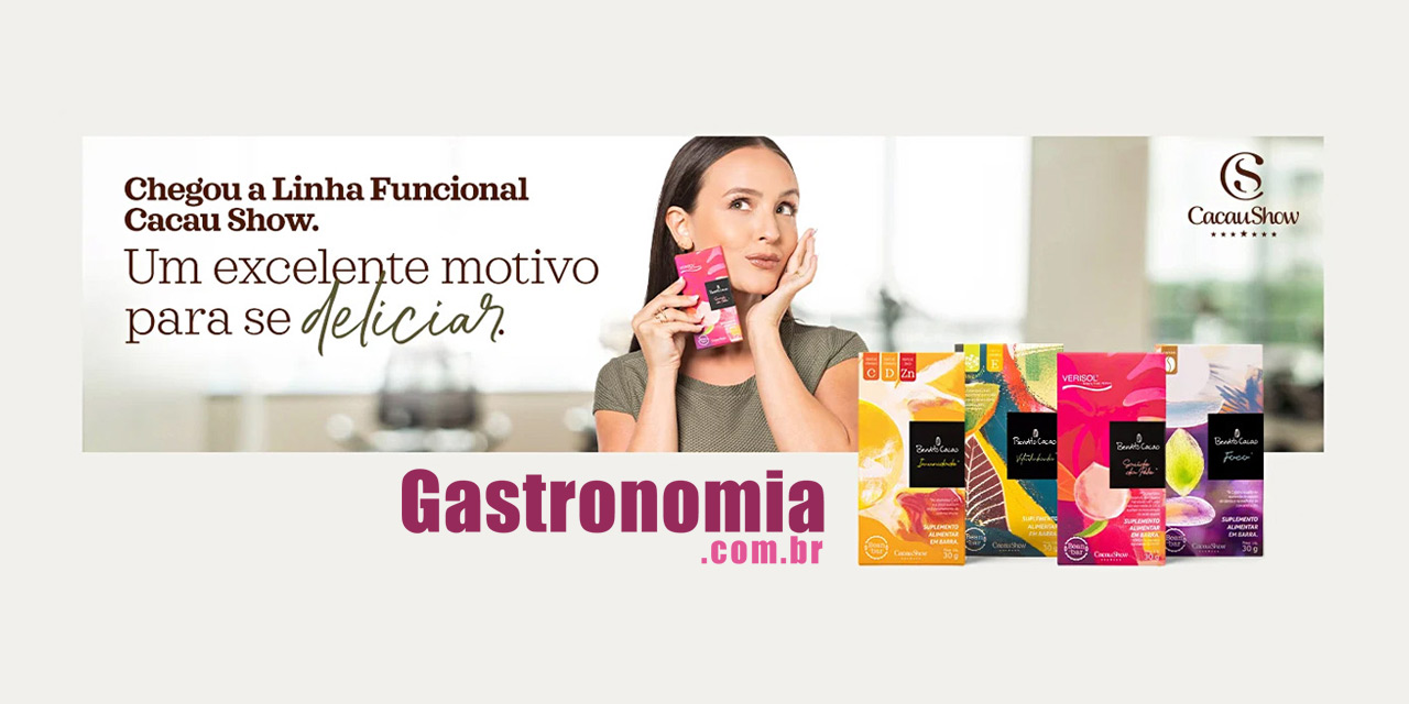 Cacau Show lança seus primeiros tabletes funcionais