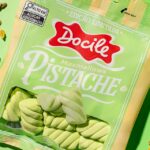 Docile inova com marshmallow sabor pistache