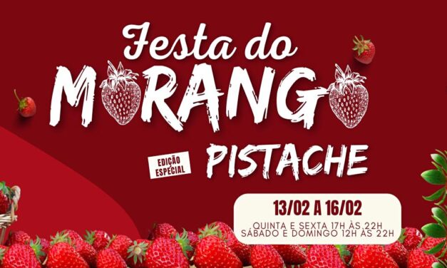 Festa do Morango em Jacareí tem edição especial com pistache