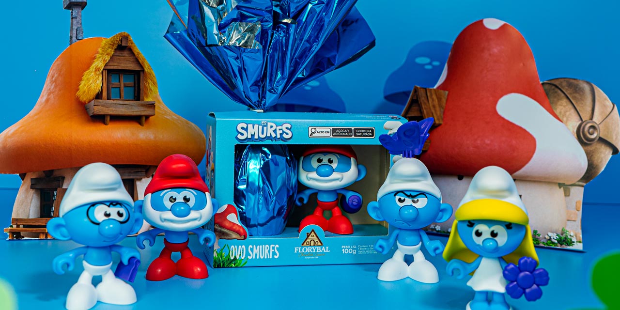 Florybal aposta em Os Smurfs para nova linha de chocolates