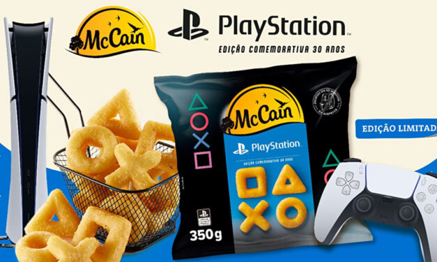 McCain cria batatas fritas inspiradas no PlayStation