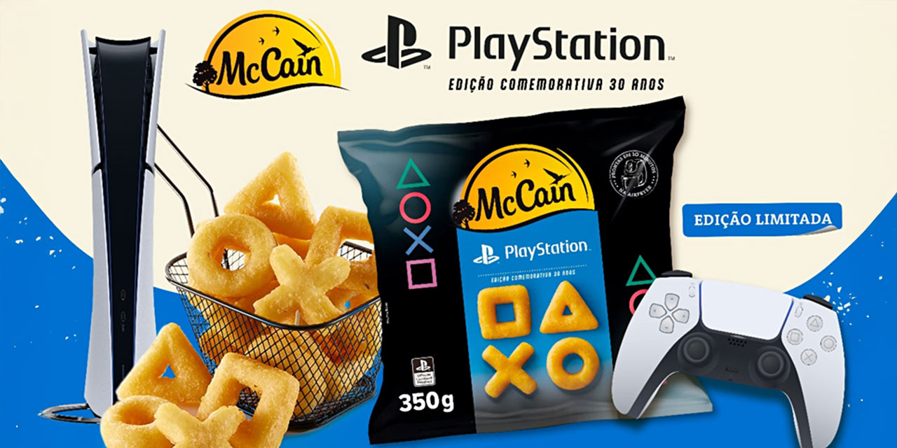McCain cria batatas fritas inspiradas no PlayStation