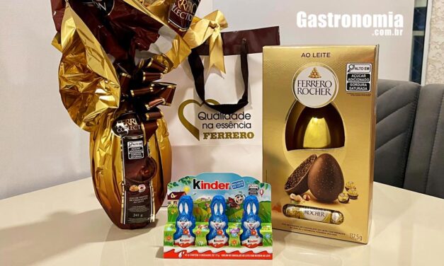 Páscoa Ferrero 2025: degustação e portfólio de produtos