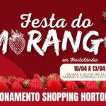 Festa do Morango em Hortolândia acontece de 10 a 13 de abril