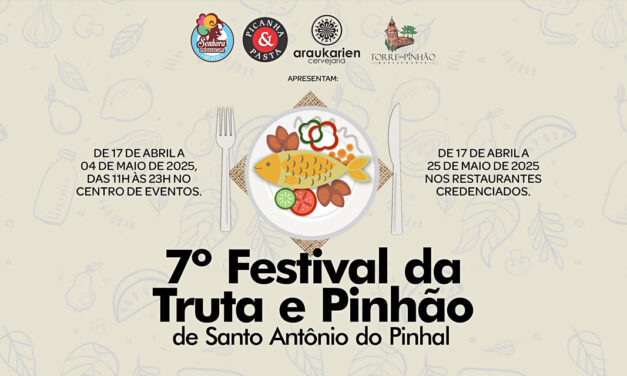 Festival da Truta e Pinhão agita Santo Antônio do Pinhal