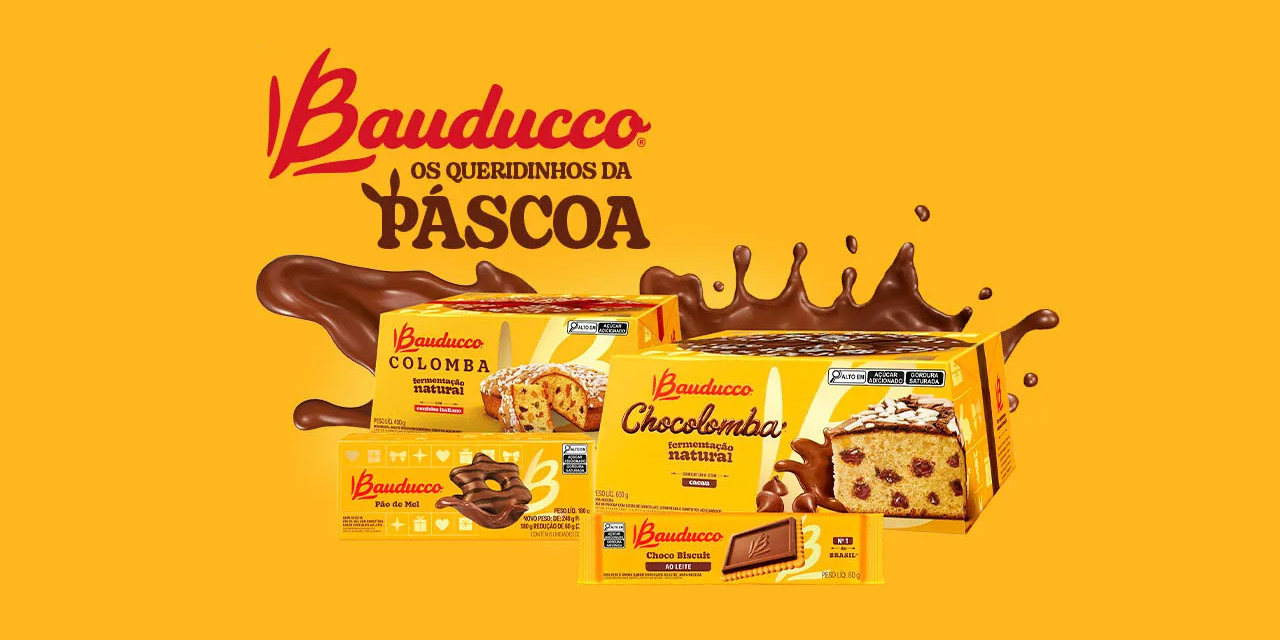 Páscoa Bauducco 2025: marca fortalece sua oferta de presentes