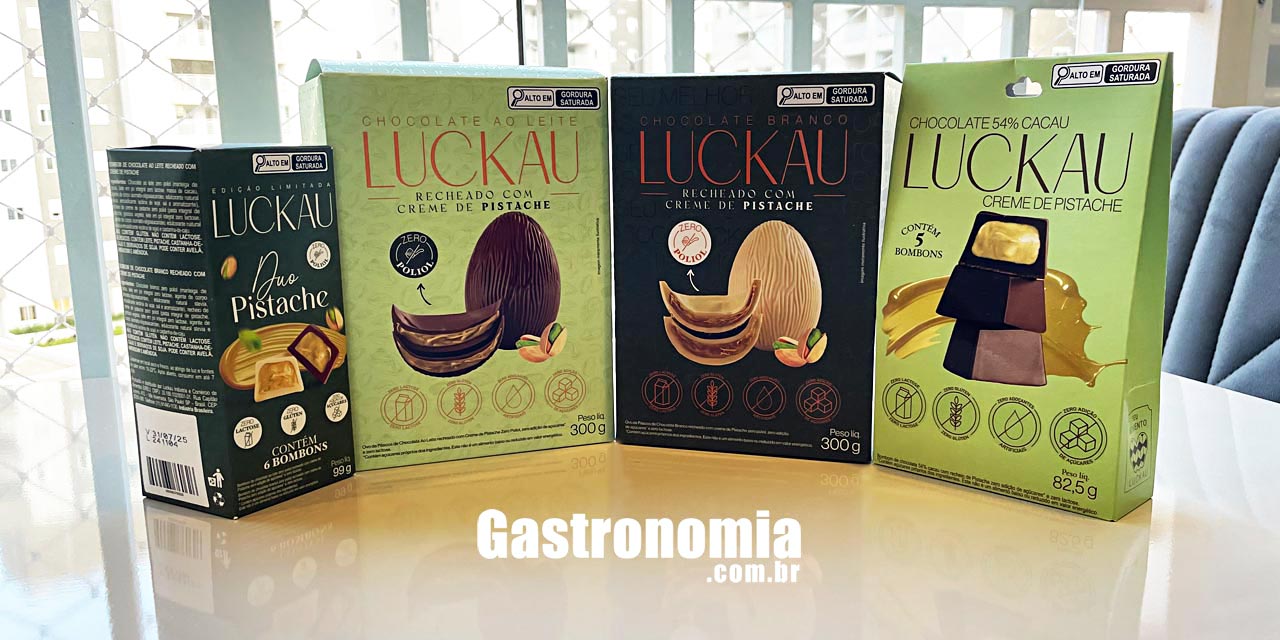 Páscoa Luckau 2025: degustação e portfólio de produtos