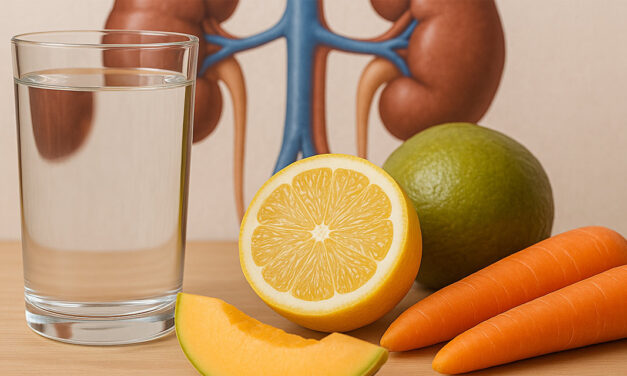 Alimentação e hidratação: como a dieta afeta a formação de cálculos renais