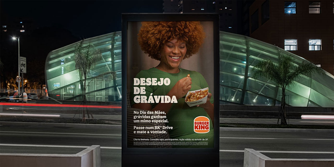 Burger King distribui de graça misturas inusitadas no Dia das Mães