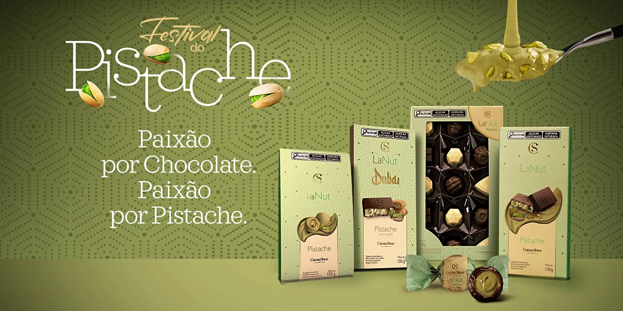 Festival do Pistache da Cacau Show está de volta com novidades