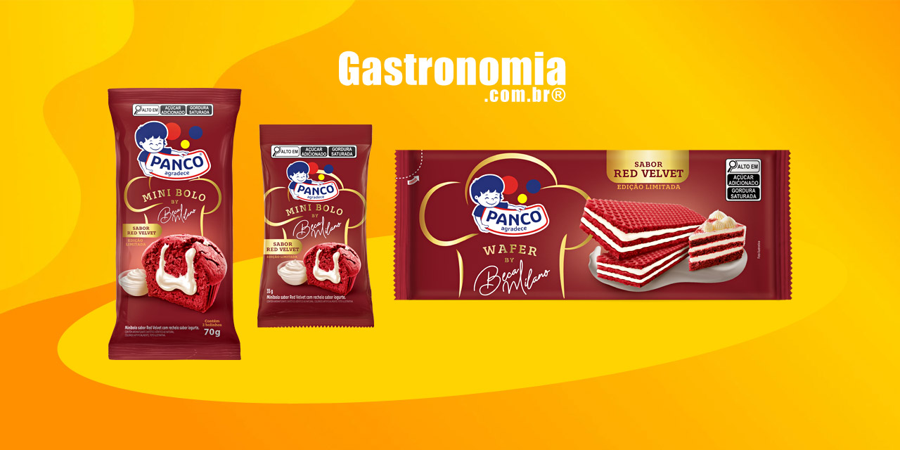 Panco apresenta linha Red Velvet em parceria com Beca Milano