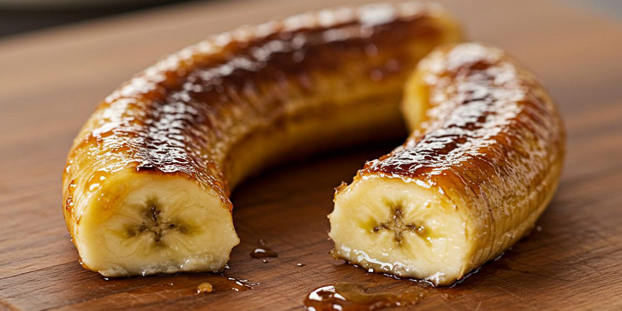 Receita de Banana Caramelizada