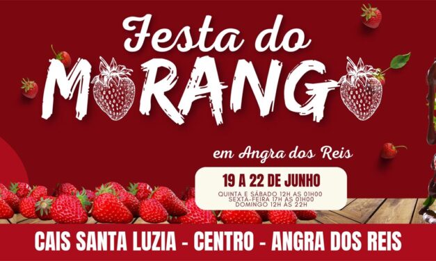 Festa do Morango em Angra dos Reis tem início nesta quinta