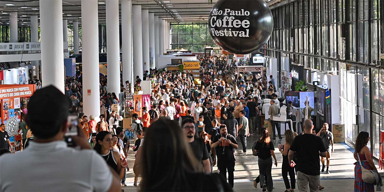 São Paulo Coffee Festival 2025 ocorre a partir desta sexta
