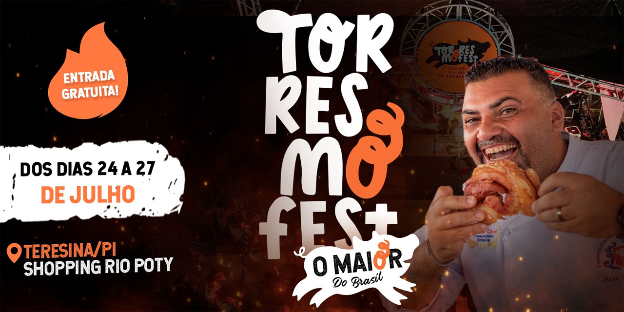Torresmofest volta a Teresina nesta quinta, no Shopping Rio Poty
