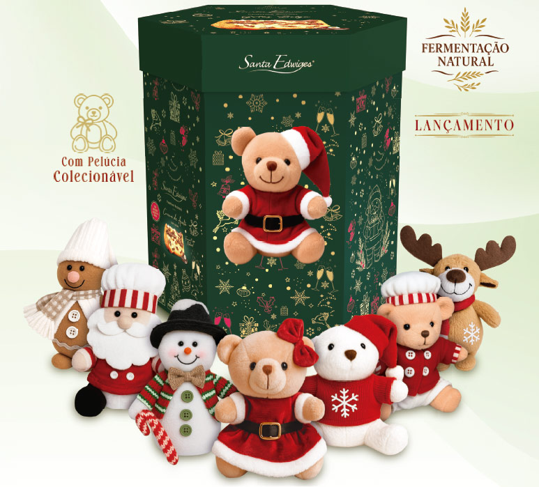 Santa Edwiges apresenta novos panettones para adoçar este Natal