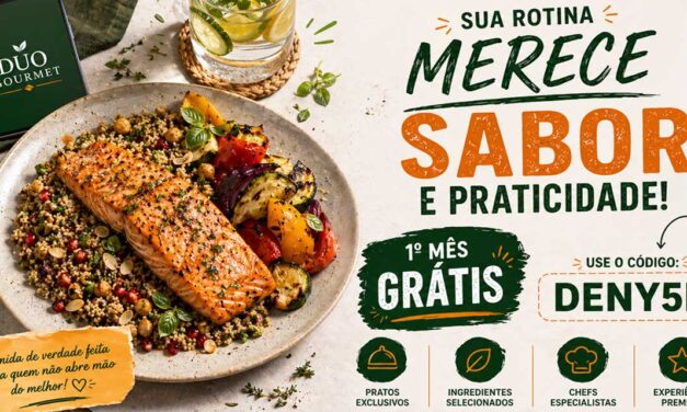 Duo Gourmet Cupom: use DENY5K e ganhe 1 mês grátis