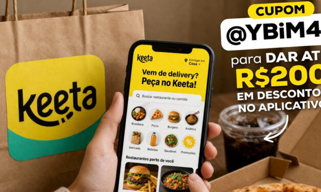 Keeta Cupom: melhor código para primeira compra hoje