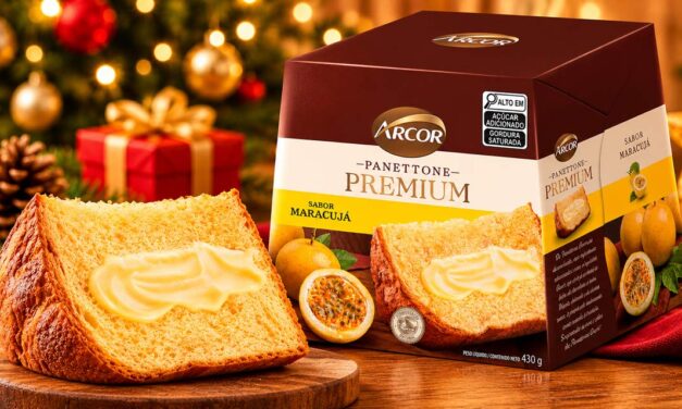 Panettone sabor maracujá integra novidades da Arcor para o Natal